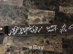 Friday The 13th Jason Cast Signed Autographed Movie Prop Machete COA 10 Sigs