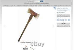Friday the 13th A New Beginning Screen Used Axe, Thom Mathews Jason Voorhees