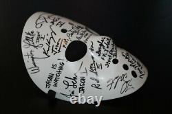 Friday the 13th Hockey Mask signed by EVERY ACTOR WHO PLAYED JASON! JSA LOA