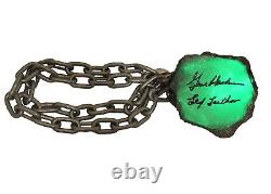 Gene Hackman Lex Luthor Autographed SUPERMAN Kryptonite Prop Rock ASI Proof