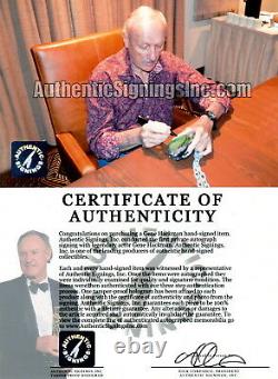 Gene Hackman Lex Luthor Autographed SUPERMAN Kryptonite Prop Rock ASI Proof