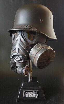 German helmet IRON SKY MOONTROOPER Rare version with all movie markings present