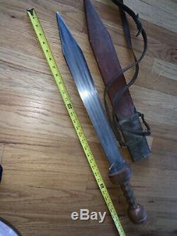 Gladiator ORIGINAL PRODUCTION USED INFANTRY SWORD SCABBARD Used In Film
