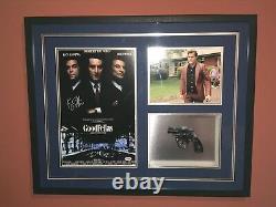 Goodfellas Ray Liotta Signed Framed Shadow Box Photo Gun Prop Display Gangster +