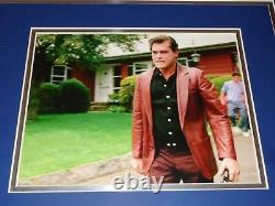 Goodfellas Ray Liotta Signed Framed Shadow Box Photo Gun Prop Display Gangster +