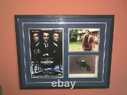 Goodfellas Ray Liotta Signed Framed Shadow Box Photo Gun Prop Display Gangster +