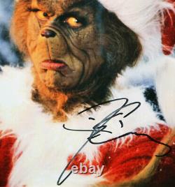 Grinch JIM CARREY Signed AUTOGRAPH, Prop WHO NEWSPAPER, MAIL, DVD, BOOK, COA