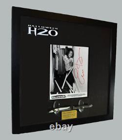 H20 HALLOWEEN Screen-Used Prop KNIFE, Doll MIB, Jamie Curtis AUTOGRAPH, DVD, COA