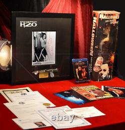 H20 HALLOWEEN Screen-Used Prop KNIFE, Doll MIB, Jamie Curtis AUTOGRAPH, DVD, COA