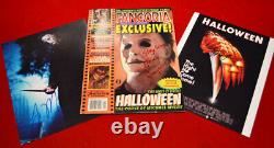 H20 HALLOWEEN Screen-Used Prop KNIFE, Myers Doll MIB, Curtis AUTOGRAPH, DVD, COA
