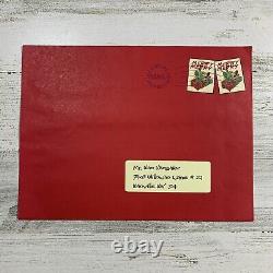 HOW THE GRINCH STOLE CHRISTMAS Production Used Movie Prop Envelope with COA