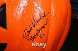 Halloween III Silver Shamrock AUTOGRAPHED Mask with Stand and JSA COA