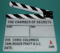 Harry Potter Chamber Of Secrets Movie Clapperboard Slate Used Chris Columbus