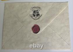 Harry Potter and the Sorcerer's Stone screen used Hogwarts Flying Invitation