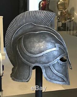 Hercules 2014 Movie Prop Silver Cavalry Helmet COA VERY RARE