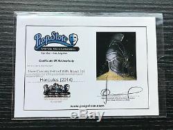 Hercules 2014 Movie Prop Silver Cavalry Helmet COA VERY RARE