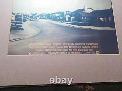 Horror Concept Poltergeist Production used R Movie poster Tobe Hooper signed