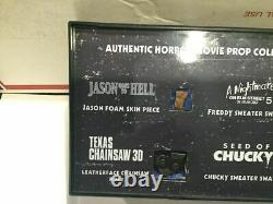 Horror Movie Prop display Friday the 13th Freddy Jason Chucky Screen Used