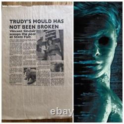 House Of Wax Production Made Newspaper Clipping Vincent Horror Movie Prop