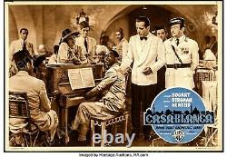 Humphrey Bogart Casablanca? Film Prop Memorabilia Hollywood Studio Auction A