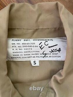 INDEPENDENCE DAY 1996 Iraqi Flight Suit Wardrobe Costume Movie Prop Film TV COA