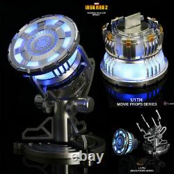 IN STOCK King Arts 1/1 MPS021 Iron Man Diecast LED Arc Reactor MK42 Movie Prop