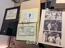 Indiana Jones Temple of Doom storyboard movie prop Spielberg Lucas STAR WARS