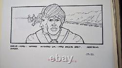 Indiana Jones Temple of Doom storyboard movie prop Spielberg Lucas STAR WARS