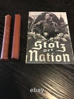 Inglorious basterds Movie Prop Hero Program And Dynamite Sticks