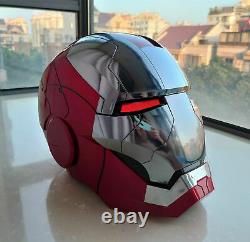 Iron Man MARK5 Helmet Voice-controlled Touch/ Remote Control Collection Cos Prop