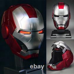 Iron Man MK5 Helmet 11 Wearable Voice-controlled Cosplay Prop Deformable Model