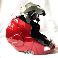 Iron Man MK5 Helmet 11 Wearable Voice-controlled Cosplay Prop Deformable Model