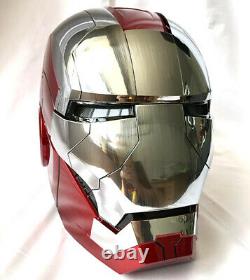 Iron Man MK5 Helmet 11 Wearable Voice-controlled Cosplay Prop Deformable Model