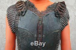 JOHN CARTER Movie Prop Wardrobe Zodanga Airship Chainmail leather Armor Medieval