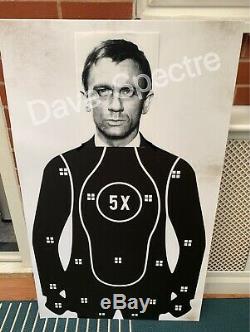 James Bond Spectre Genuine Film Prop Target