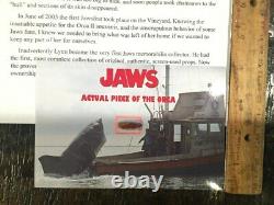 Jaws Movie Prop Orca Boat Piece Screen Used horror movie prop