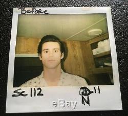 Jim Carrey Ace Ventura 1994 Continuity Polaroid Original Photo Movie Prop Hair