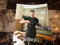 Jon Bernthal Signed Punisher Movie Prop Full Size Assault Rifle Gun Sketch + COA