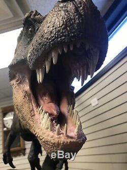 Jurassic Park T-Rex Floor Model Movie Prop lot 2832