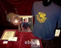 Justin Chatwin AUTOGRAPH. INVISIBLE Prop SHIRT, DVD, Frame, PSA/DNA, UACC