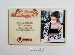Kate Beckinsale Signed Replica Prop + Screen Used Bullet Underworld COA