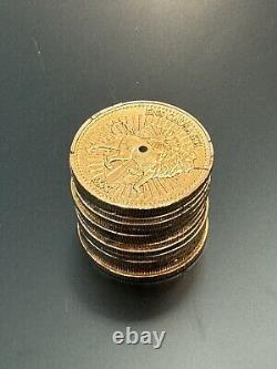 Keanu Reeves John Wick 4 Continental High Table Coin Roll Screen Used Movie Prop