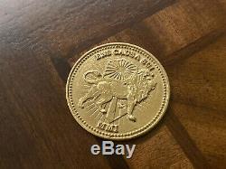 Keanu Reeves John Wick Screen Used Continental High Table Gold Coin Movie Prop