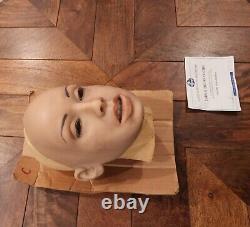 LARS & THE REAL GIRL Bianca Doll Face MOVIE PROPS With COA Ryan Gosling