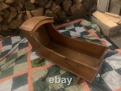 LITTLE WOMEN Child's Cradle movie prop coa