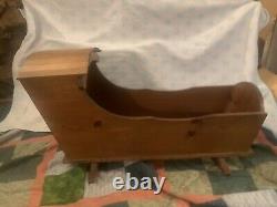 LITTLE WOMEN Child's Cradle movie prop coa