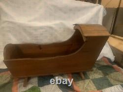 LITTLE WOMEN Child's Cradle movie prop coa