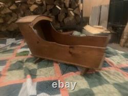 LITTLE WOMEN Child's Cradle movie prop coa