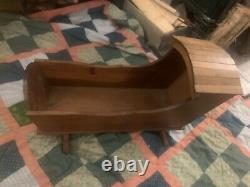 LITTLE WOMEN Child's Cradle movie prop coa