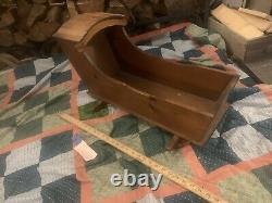 LITTLE WOMEN Child's Cradle movie prop coa